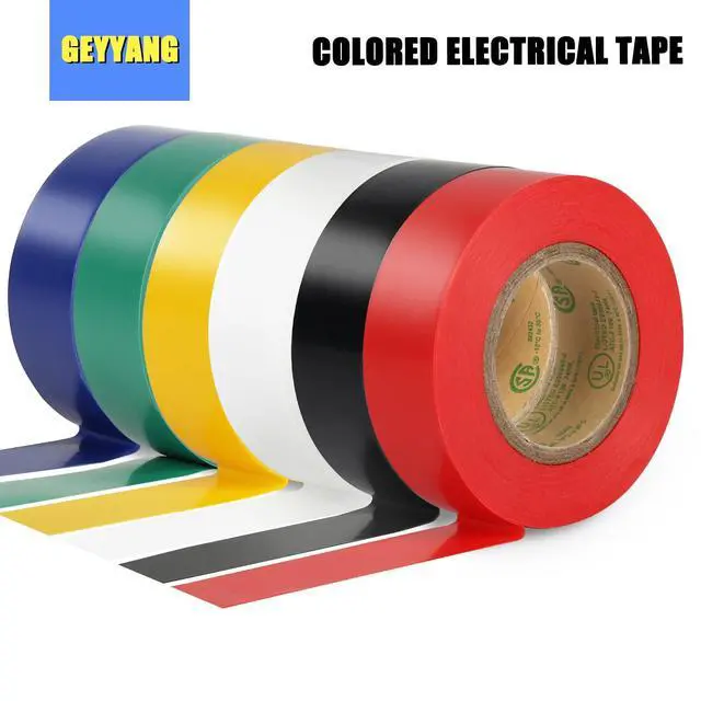 Alt view image 6 of 7 - Red Electrical Tape, Professional Grade UL Approved, 4 Pack Multipurpose Electrical Tape for Home Improvement Electrical Equipment, 0.7in X 33ft PVC Electric Insulating Tape