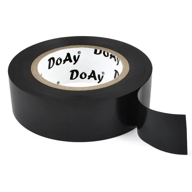Alt view image 7 of 7 - 6 Pack Black Electrical Tape - Waterproof PVC Tape 0.75 Inch Wide - Weather Resistant, Strong Adhesive, Flame Retardant - High Temp Vinyl Tape for Indoor & Outdoor Use - 180 Feet Total