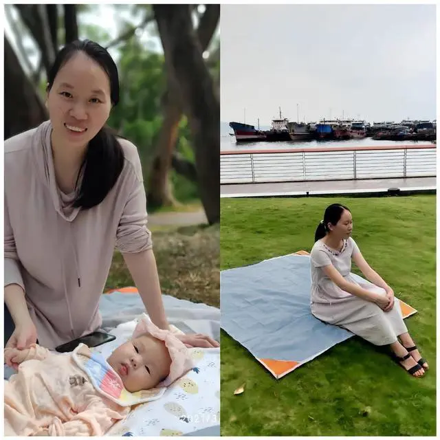 Alt view image 5 of 7 - Pocket Picnic Blanket, Sandproof Lightweight Pocket Camping Tarp, 55x 60 Foldable & Fits into Small Bag, Water Resistant Washable Quick Dry Compact Beach Mat for Outdoor Recreation