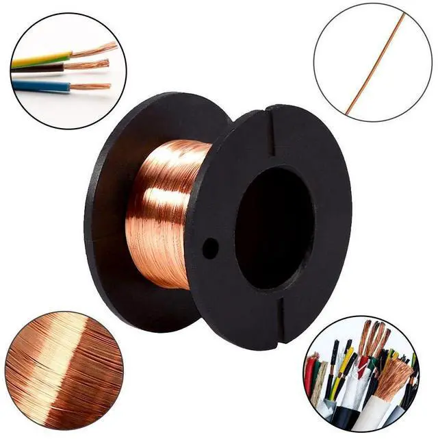 Alt view image 4 of 7 - Enameled Copper Wire, 5pcs Diameter 0.1mm Length 12m Enamelled PCB Repair Wire for Precision Motherboard Winding Magnet Copper Solder Wire