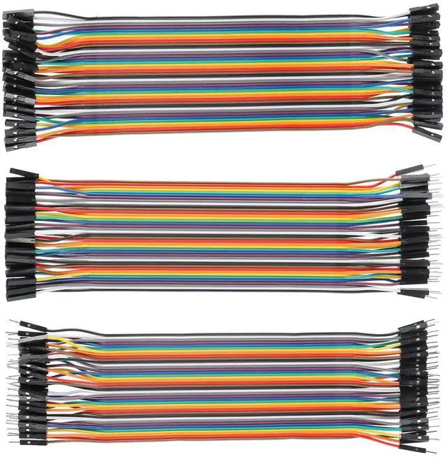 Alt view image 3 of 6 - Breadboard and Jumper Wires Kit Include 830 Tie Points Breadboard 400 Tie Points Breadboard Jumper Wire