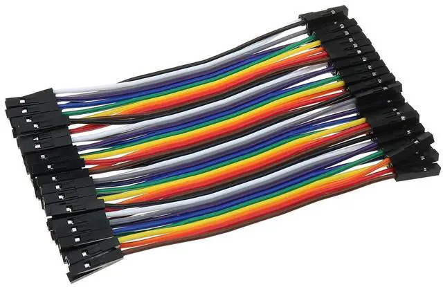 Main image of Breadboard Jumper Wires 40-Pin 10CM Female to Female for Raspberry Pi
