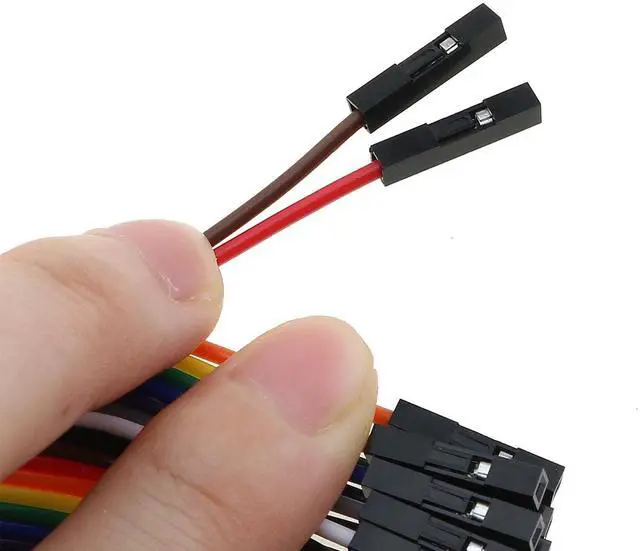 Alt view image 3 of 5 - Breadboard Jumper Wires 40-Pin 10CM Female to Female for Raspberry Pi