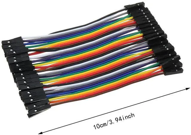 Alt view image 2 of 5 - Breadboard Jumper Wires 40-Pin 10CM Female to Female for Raspberry Pi