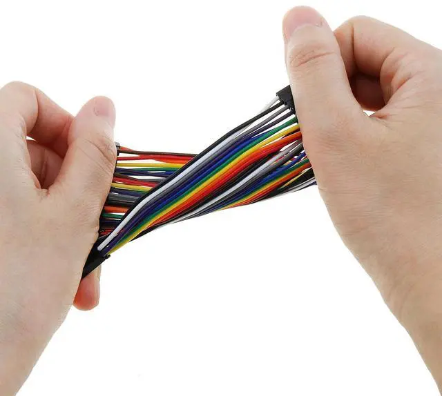 Alt view image 4 of 5 - Breadboard Jumper Wires 40-Pin 10CM Female to Female for Raspberry Pi