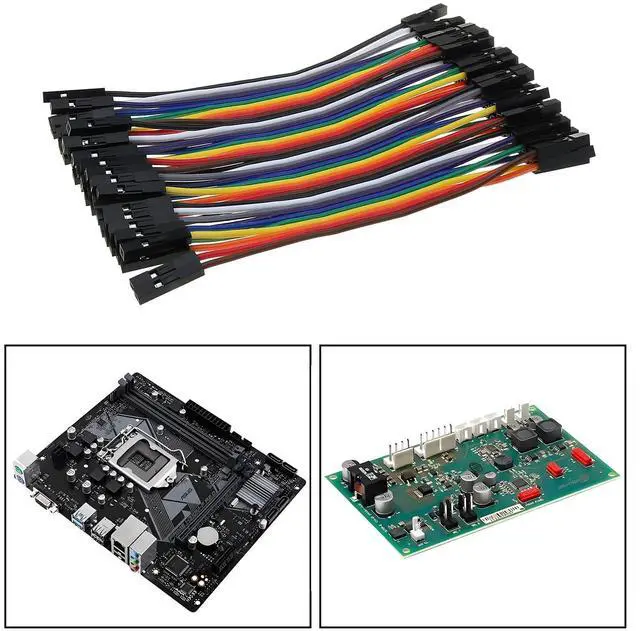 Alt view image 5 of 5 - Breadboard Jumper Wires 40-Pin 10CM Female to Female for Raspberry Pi
