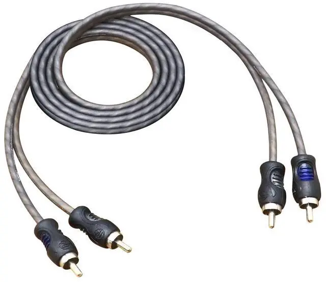 Main image of RCI23 100% Oxygen Free Copper 3ft 2-Channel RCA Audio Cable, Twisted Pair with Noise Reduction
