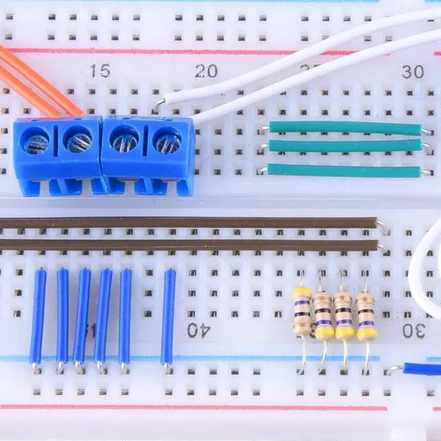 Alt view image 6 of 7 - 560 Pieces Jumper Wire Kit 14 Lengths Assorted Preformed Breadboard Jumper Wire with Free Box