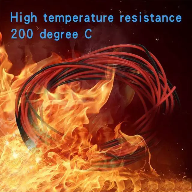 Alt view image 4 of 5 - 30 Gauge Silicone Wire red and Black Each 10ft Flexible 30 AWG Stranded Tinned Copper Wire