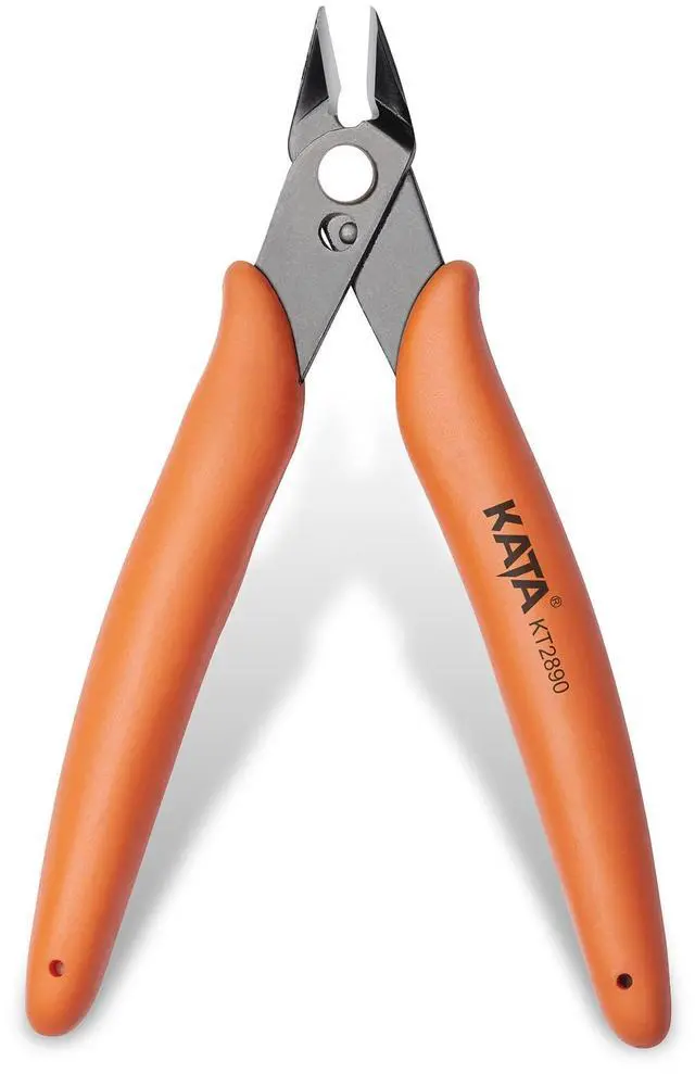 Main image of Micro Wire Cutters Pliers: Precision Flush Cutter Tools for Jewelry Making Craft- 5-Inch Small Zip Tie Cutter Nippers - Mini Wire Side Cutting Snips for Electronics, Hobby Plastic Models, Gundam