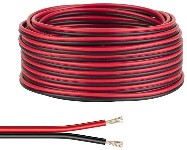 Main image of 22Gauge 2 Pin Single Color Flexible Extension Electrical Wire 32.8FT/10m Low Voltage 2 Conductor Led Strip Cable Connector for Single Color, Lighting, Automotive, Electronic