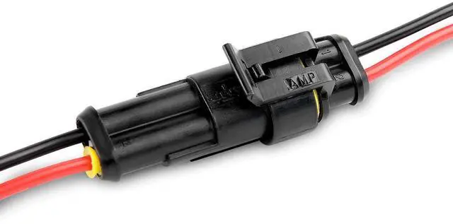 Alt view image 6 of 7 - - 50020R 2Pin Way 16AWG Waterproof Wire 1.5mm Series Terminal Connector-10 Pack,2 Years Warranty