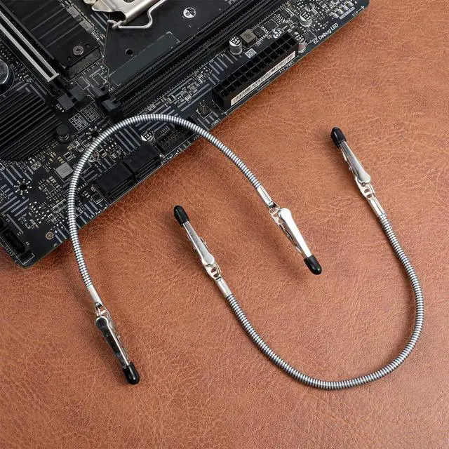 Alt view image 6 of 6 - 2Pcs Soldering Helping Hands Solderings Wire Holder Clamp Solder Clamps for Soldering Wires Electronic Solderings Clamps In Feild Adjustable Third Hand Tool for Automobile Electronics Jewelry Solder