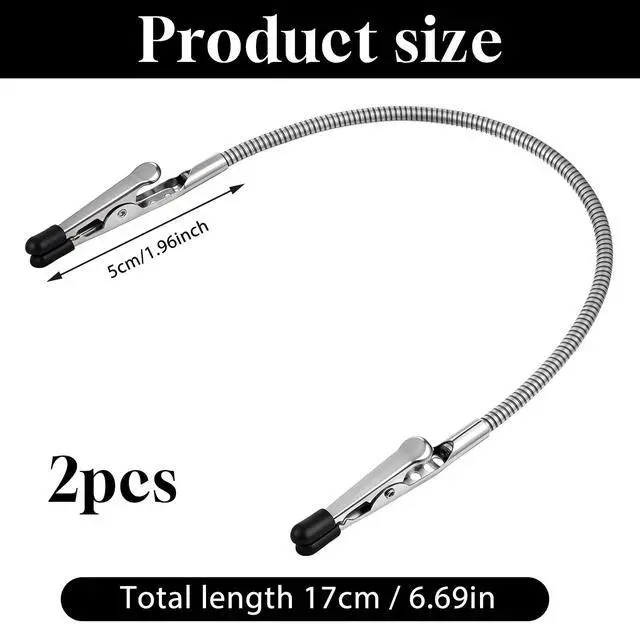 Alt view image 2 of 6 - 2Pcs Soldering Helping Hands Solderings Wire Holder Clamp Solder Clamps for Soldering Wires Electronic Solderings Clamps In Feild Adjustable Third Hand Tool for Automobile Electronics Jewelry Solder