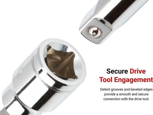 Alt view image 5 of 6 - 3/8 Inch Drive x 8 mm Hex Bit Socket | SHB13208
