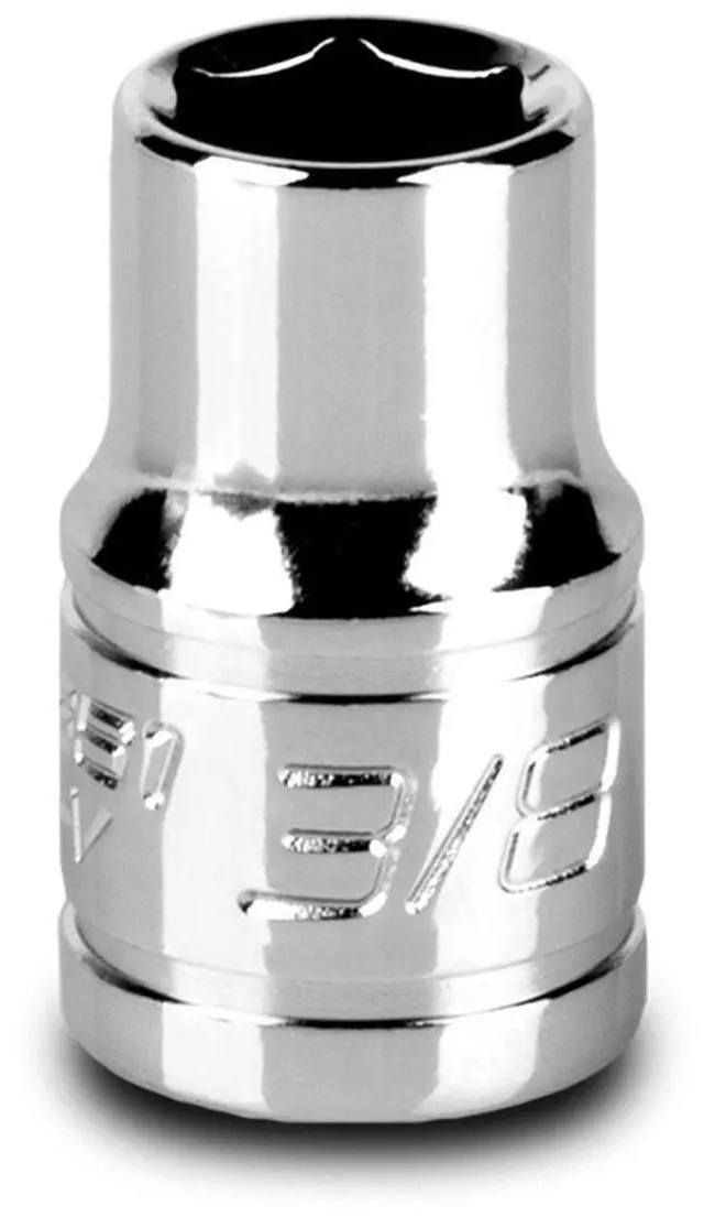 Main image of 3/8-Inch Shallow Socket, 3/8-Inch Drive, 6-Point, SAE