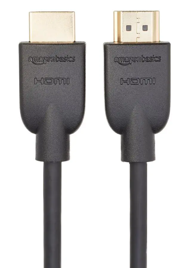 Alt view image 3 of 7 - HDMI Cable, 6ft, 4K@60Hz, High-Speed 4K HDMI 2.0 Cord with Ethernet, 18Gbps, 2160p, 48 bit, Compatible with TV/PS5/Xbox/Roku/Blu-ray, Black