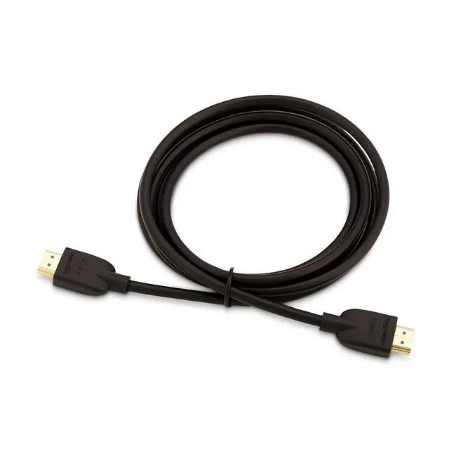 Alt view image 5 of 7 - HDMI Cable, 6ft, 4K@60Hz, High-Speed 4K HDMI 2.0 Cord with Ethernet, 18Gbps, 2160p, 48 bit, Compatible with TV/PS5/Xbox/Roku/Blu-ray, Black