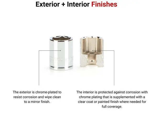 Alt view image 6 of 6 - 1/2 Inch Drive x 24 mm Shallow 6-Point Socket | SHD22124