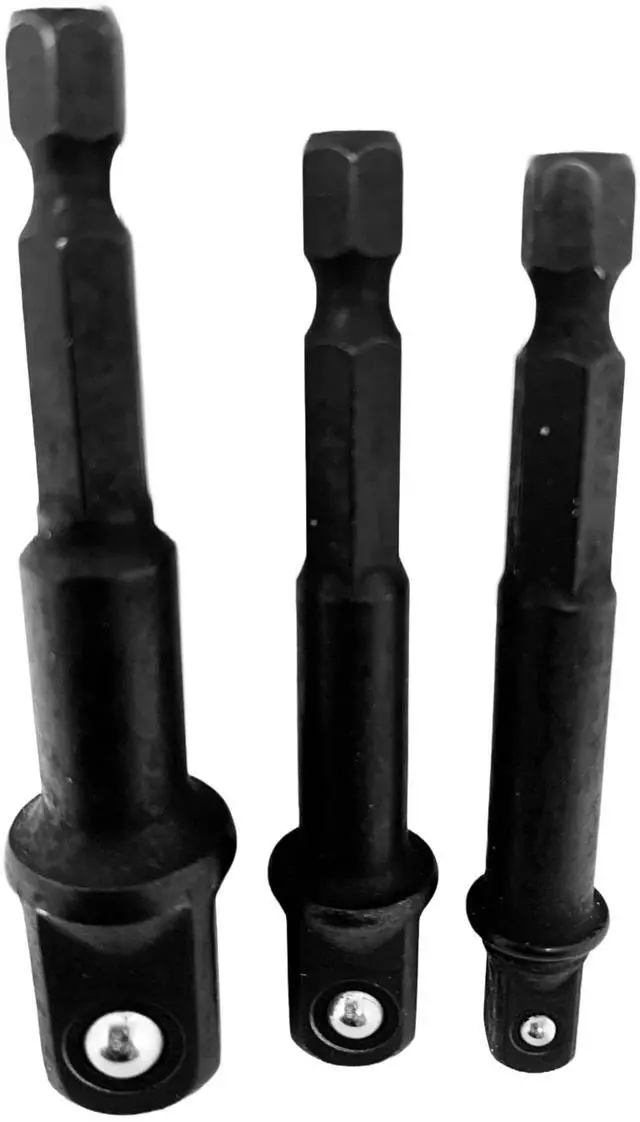 Main image of Impact Driver Ready 3-Piece Socket Adapter Set DW2541IR, DW2542IR, DW2547IR