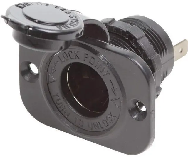 Main image of 1011 Dash Socket, 12V, Black