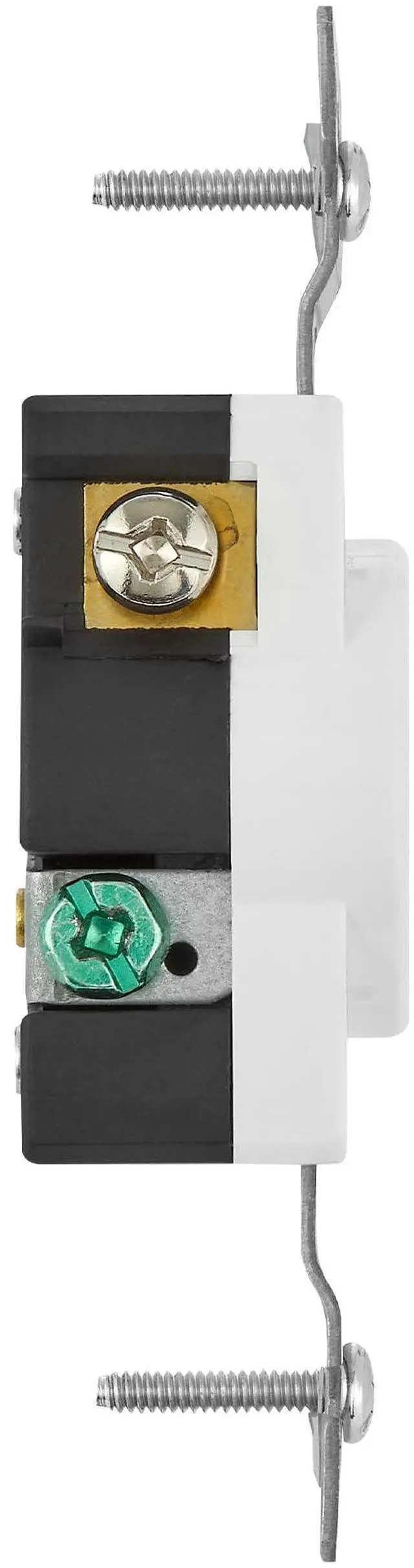 Alt view image 3 of 7 - 20A Single Receptacle Outlet - 2 Pack, 250 VAC Commercial Grade White Electrical Outlet for Appliances, NEMA 6-20, UL Listed, Wall Plates Included, Ideal for Construction and Renovations