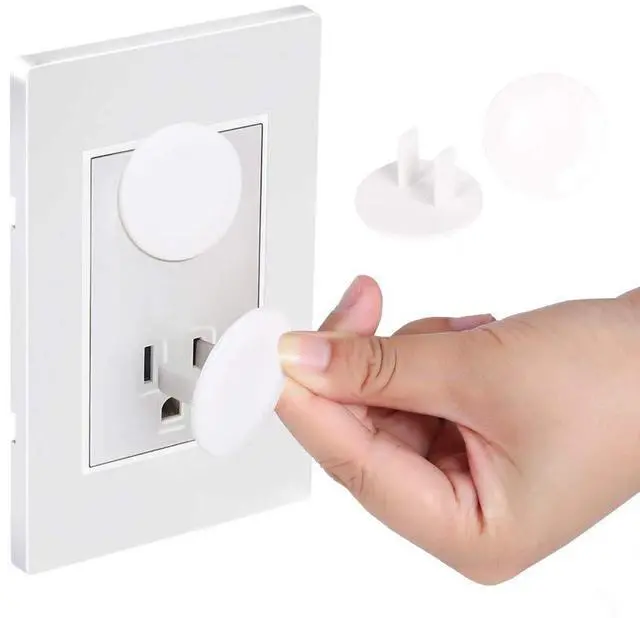 Alt view image 2 of 5 - 62 Pieces Outlet Covers ChildProof Plug Protector - Baby Proofing Electrical Safety Outlet Plugs for Unused Wall Outlets, Home Travel Hotel Child Safety