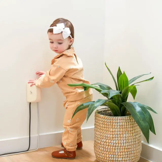 Alt view image 3 of 6 - Outlet Cover with Cord Shortener for Baby Proofing