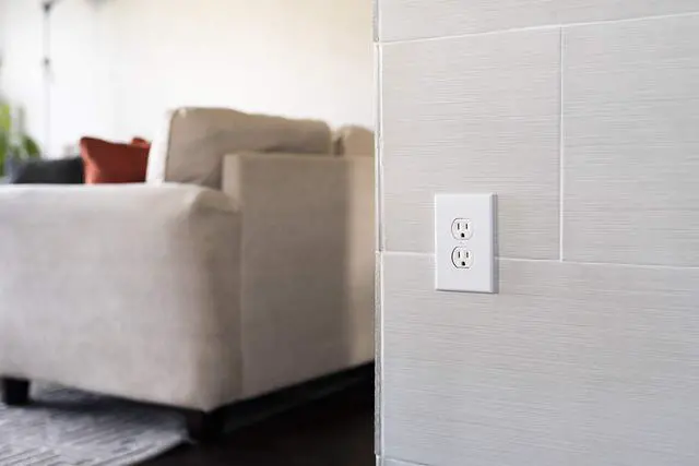 Alt view image 5 of 7 - UltraPro Duplex Heavy-Duty Receptacle, White, Wall Outlet, Reinforced Yoke, Self-grounding Clip, 3 Prong, Supports 15A, UL Listed, 42157