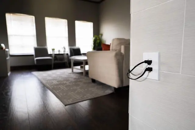 Alt view image 6 of 7 - UltraPro Duplex Heavy-Duty Receptacle, White, Wall Outlet, Reinforced Yoke, Self-grounding Clip, 3 Prong, Supports 15A, UL Listed, 42157