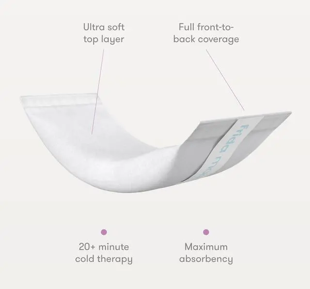 Alt view image 3 of 6 - 2-in-1 Postpartum Pads, Absorbent Perineal Ice Maxi Pads, Instant Cold Therapy Packs and Maternity Pad in One