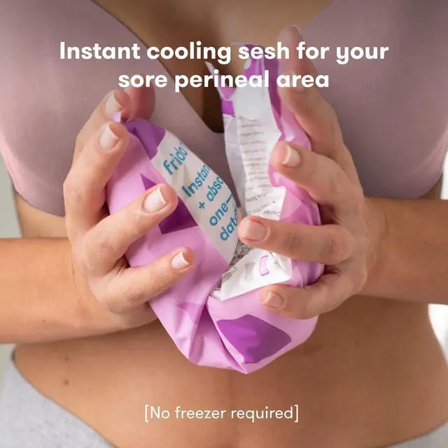 Alt view image 4 of 6 - 2-in-1 Postpartum Pads, Absorbent Perineal Ice Maxi Pads, Instant Cold Therapy Packs and Maternity Pad in One