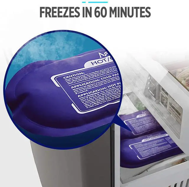 Alt view image 6 of 7 - Reusable Hot and Cold Ice Packs for Injuries (3-Piece Set), Joint Pain, Muscle Soreness and Body Inflammation - Reusable Gel Wraps - Adjustable & Flexible for Knees, Back, Shoulders, Arms and Legs