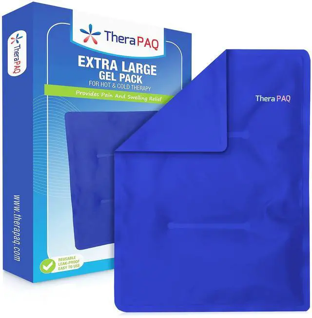 Main image of Gel Soft Flexible Ice Packs, Large Reusable, Cold Compress & Cooling Gel Pad for Knee, Back, Shoulder Pain Relief | Soft Cold Compress for Swelling - 14"x11"