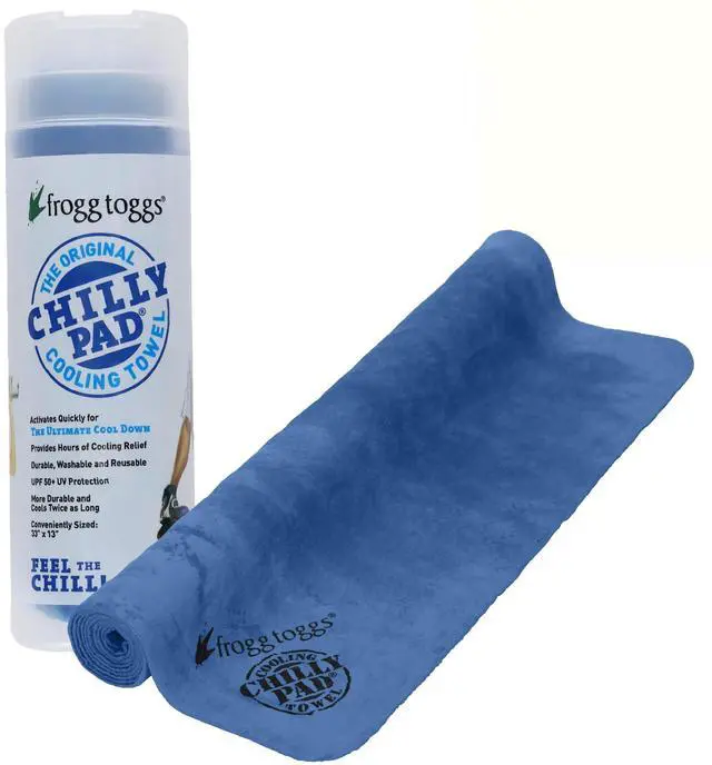 Main image of Chilly Pad, Instant Cooling Towel, long lasting, reusable, Sports and Outdoors Poly Vinyl Alcohol Neck Towel 33x13