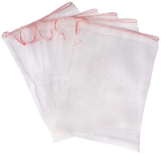 Main image of 5Pcs 22"x16" Mosquito Bug Insect Bird Fine Mesh Net Barrier Hunting Blind Garden Screen Netting Bag for Protect Your Plant Fruits Flower