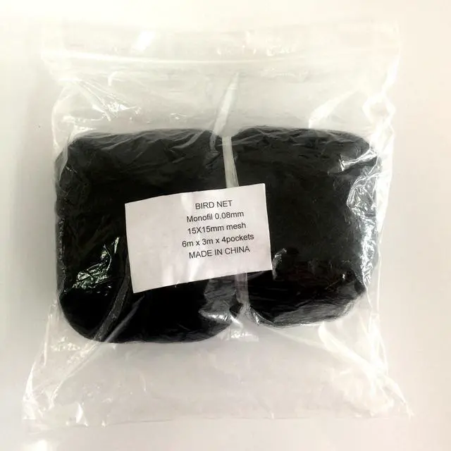 Alt view image 6 of 7 - Nylon 3x6m 15mm mesh Size Bird Mist net Anti Bird Netting Silk Netting for Biological Research 0.08mm