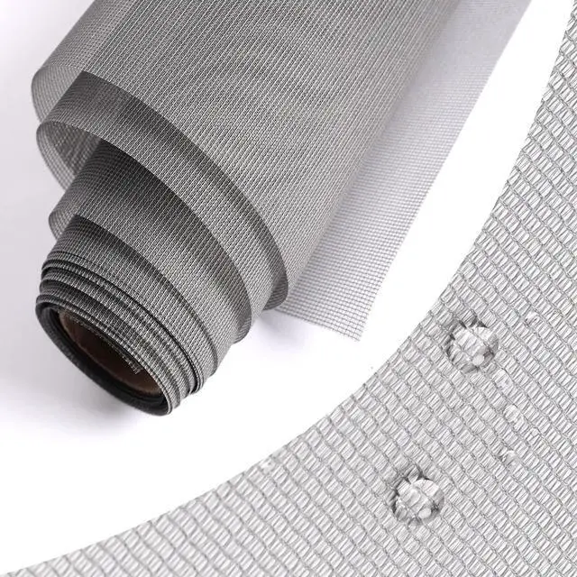 Main image of High Density Screen Pollen Proof Net Dust and Pollen Proof Screen Mesh Replacement Door and Window Mesh(37"x99",Gray)