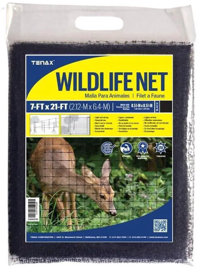 Main image of 2A250323 Wildlife Net 7-ft x 21-ft Black