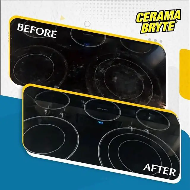 Alt view image 2 of 3 - 1 x 10 Pack Cleaning Pads Cooktop and Stove Top Cleaner for Glass - Ceramic Surfaces, 10 Count