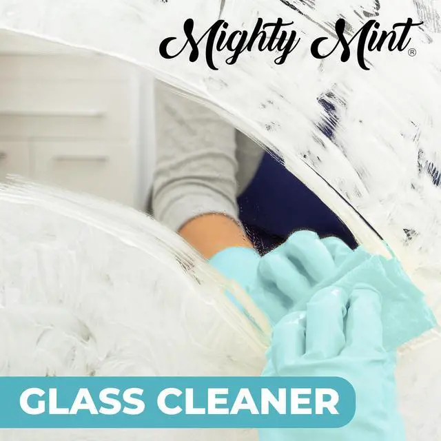 Alt view image 4 of 7 - Glass Cleaner, Ammonia-Free, Streak-Free Spray for Windows, Screens, Stovetop, Bathroom, Natural Peppermint Scent, 16oz