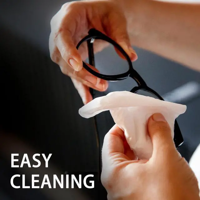 Alt view image 4 of 7 - Anti Fog Wipes for Glasses, 120 Count,Pre-Moistened Cleaning Wipes, Lens Cleaner Wipe for Eyeglasses,Sunglasses,Goggles,Screen,Phone,Individually Wrapped Eye Glasses Cleaner