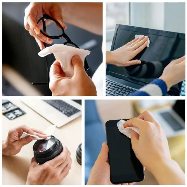 Alt view image 6 of 7 - Anti Fog Wipes for Glasses, 120 Count,Pre-Moistened Cleaning Wipes, Lens Cleaner Wipe for Eyeglasses,Sunglasses,Goggles,Screen,Phone,Individually Wrapped Eye Glasses Cleaner