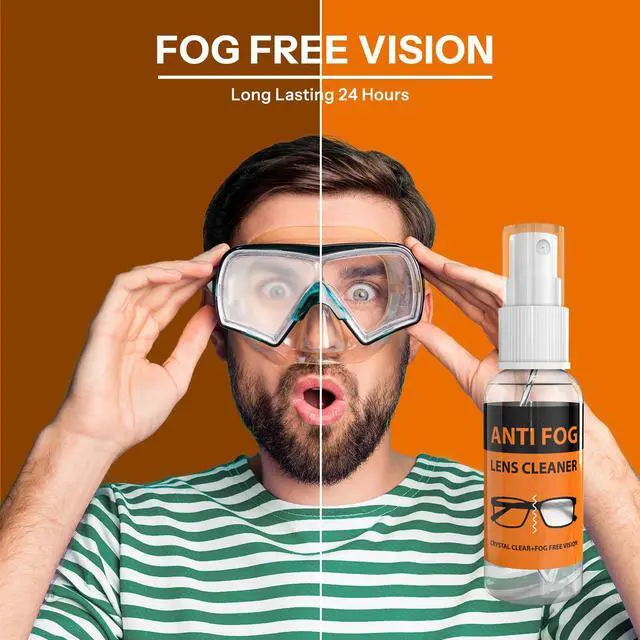 Alt view image 4 of 7 - Glasses Cleaner,8 in 1 Glasses Cleaning Kit with 24H Anti Fog Eyeglass Cleaner Spray| Portable Glasses Cleaner Tool|Eye Glass Clean Cloths, Glasses Anti Slip with Soft Eyeglass Nose Pads & Ear Grip