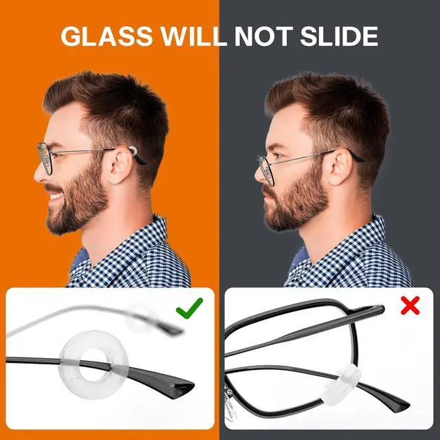 Alt view image 7 of 7 - Glasses Cleaner,8 in 1 Glasses Cleaning Kit with 24H Anti Fog Eyeglass Cleaner Spray| Portable Glasses Cleaner Tool|Eye Glass Clean Cloths, Glasses Anti Slip with Soft Eyeglass Nose Pads & Ear Grip