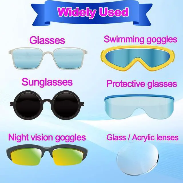 Alt view image 6 of 7 - Sun Glasses Eyeglass Cleaning Soft Brush Tool Mini Microfiber Portable Sunglasses Spectacles Cleaner Cleaning Clip-3 Pieces