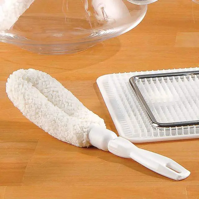 Alt view image 6 of 6 - Flute and Stemware Wine Glass Cleaning Brush - Dishwasher Safe, Non-Scratch Flute Cleaner for Crystal Glasses, Champagne Glass, Goblet, Wine Decanter - for Bar & Restaurant by FryOilSaver - B61C