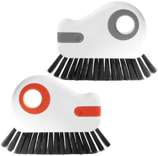 Alt view image 7 of 7 - 2 Pcs 2 in 1 Window Track Cleaner, Groove Cleaner Brush, Effective Window Sill Cleaner Tool Perfect for Sliding Door Tracks and Glass Door Grooves for Home Bathroom Kitchen Use (2 PCS)