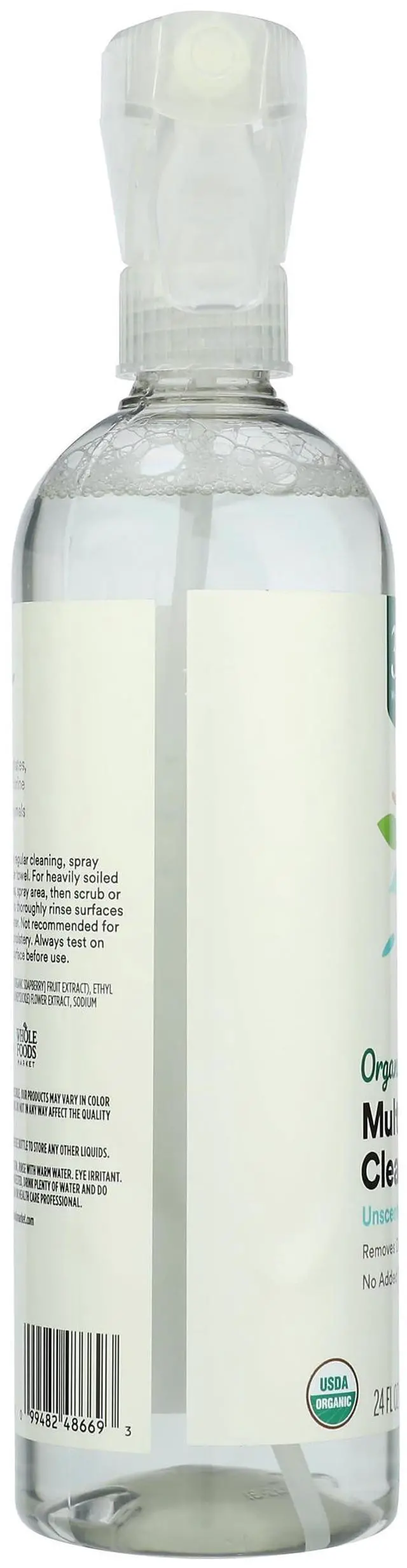 Alt view image 4 of 6 - Organic Multi-Surface Cleaner, Unscented, 24 Fl Oz
