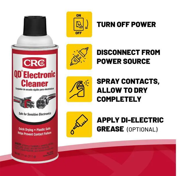 Alt view image 7 of 7 - 05103 QD Electronic Cleaner -11 Wt Oz